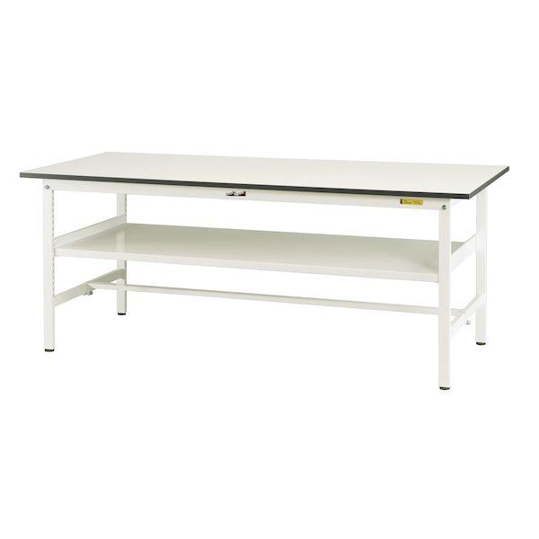 【個人宅配送不可】【車上渡し】山金工業 SUP-1275F-WW 直送 代引不可 ワークテーブル 150シリーズ 固定式 SUP1275FWW