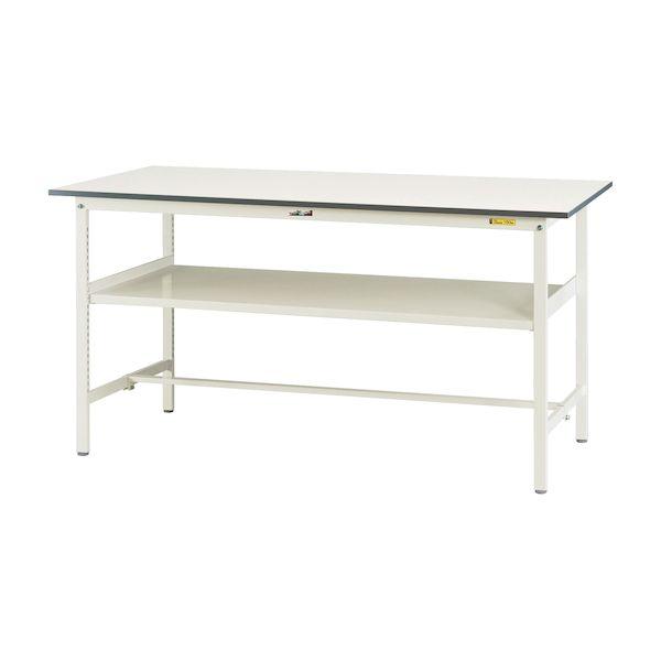 【個人宅配送不可】【車上渡し】山金工業 SUPH-1890F-WW 直送 代引不可 ワークテーブル 150シリーズ 固定式 SUPH1890FWW