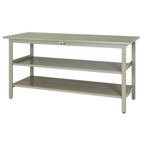 【個人宅配送不可】【車上渡し】山金工業 SWSH-1590TTS2-GG 直送 代引不可 ワークテーブル 300シリーズ 固定式 SWSH1590TTS2GG