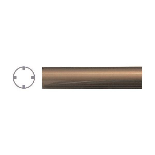 【個数：1個】シロクマ BR-32C-24-BR 抗菌アルマイト 2450mm ブロンズ BR32C24BR
