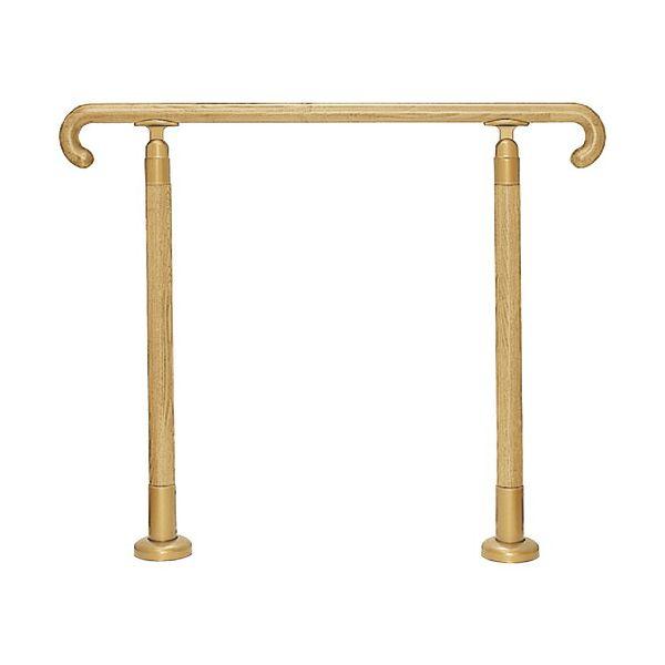 シロクマ GK-102-85-LO 玄関用手すり 850 ライトオーク GK10285LO 20,861円