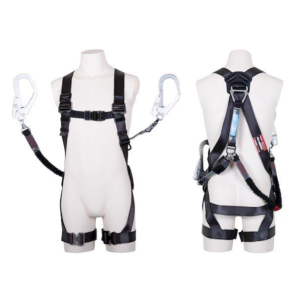 ツヨロン TH-504-CRNV93SV-OT-DG-BK-L2R23 墜落制止用器具フルハーネス型ランヤード付 TH504CRNV93SVOTDGBKL2R23の通販は