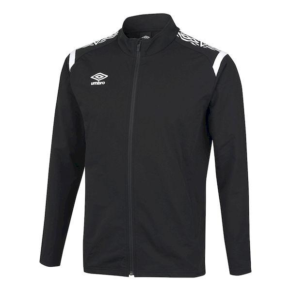 アンブロ umbro 4930699030667 UAS2350 ウォームアップジャケット ブラックxホワイト サイズ：S