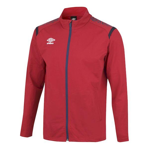 アンブロ umbro 4930699030919 UAS2350 ウォームアップジャケット Dレッド サイズ：XA