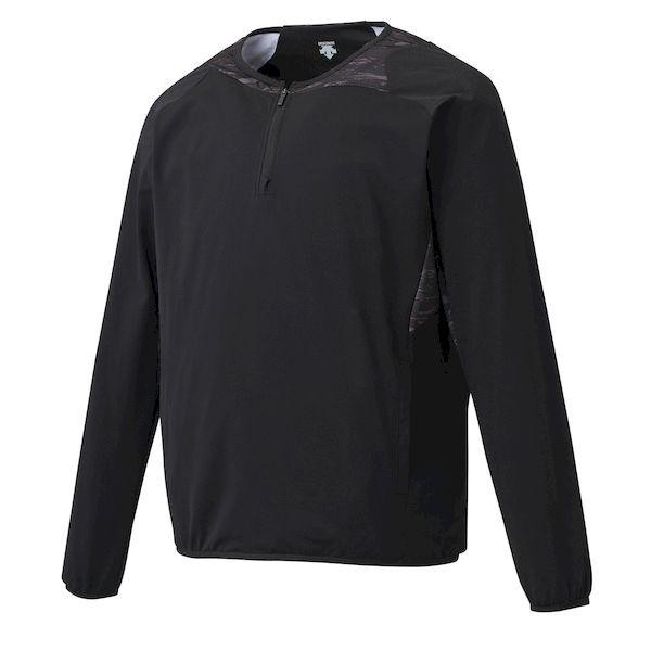 デサント DESCENTE 4930699166991 DBX−3606LC 長袖ハイブリッドジャケット ブラック サイズ：Oの通販は