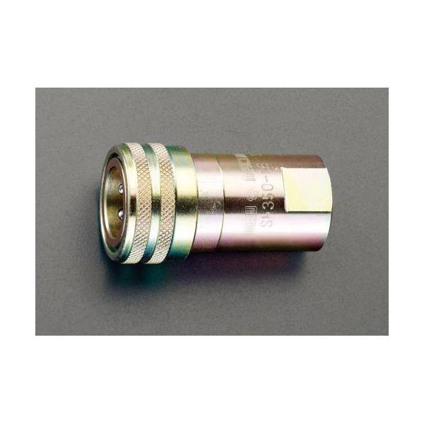 【個人宅配送不可】直送 代引不可 エスコ EA425DX-6  3/4 高圧カプラーソケット EA425DX6【キャンセル不可】