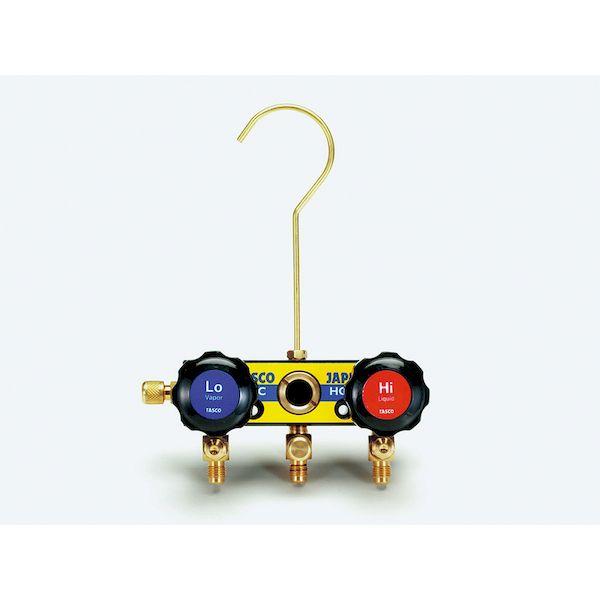 TASCO タスコ TA120T-11 サイトグラス付マニホールドボディ R22、R12、R502 TA120T11の通販は 7,762円