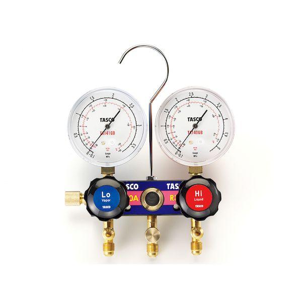 TASCO タスコ TA122JV-1 R410A／R32ゲージマニホールドキット TA122JV1の通販は 21,897円