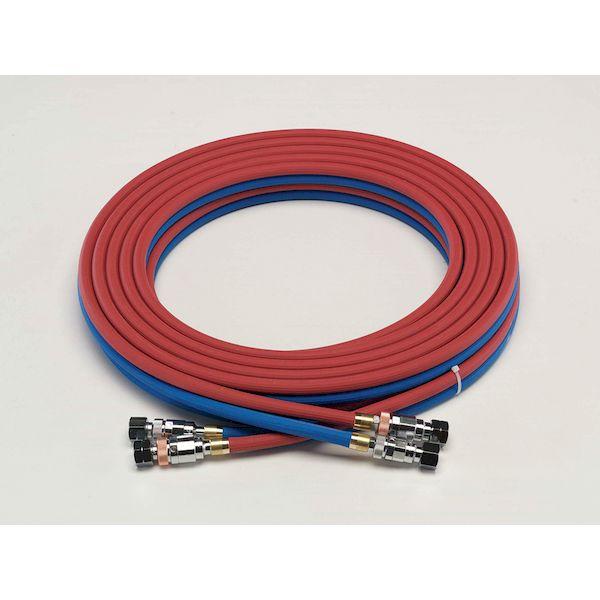 TASCO タスコ TA381LA-30A ツインホース 細タイプ カプラ付 アセチレン サンソ用 30m TA381LA30A