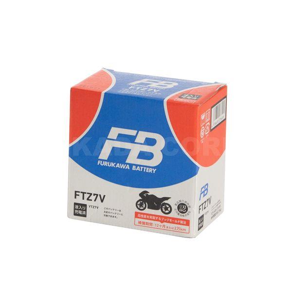 古河電池 古河バッテリー 4976650276491 FTZ7V？二輪バッテリー 液入り