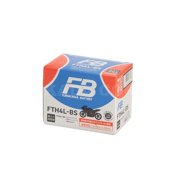 古河電池 古河バッテリー 4976650276538 FTH4L−BS？二輪バッテリー液入充電済