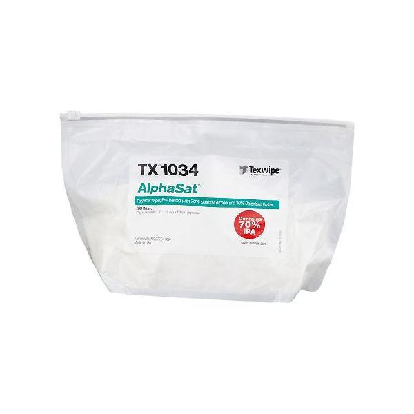 TX1034 プリウェットワイパー AlphaSat 200枚入