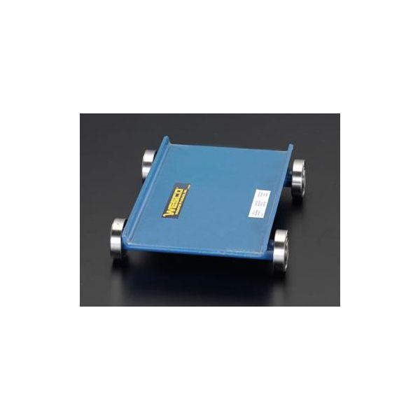 【個人宅配送不可】直送 代引不可 エスコ EA520AD-16 4．5ｔｏｎ スチール製 マシンドーリー EA520AD16【キャンセル不可】
