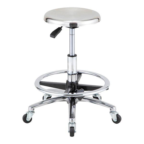 SS-C290R 導電性チェア ステンレス座面 φ480×455〜610mm SSC290R 21,575円