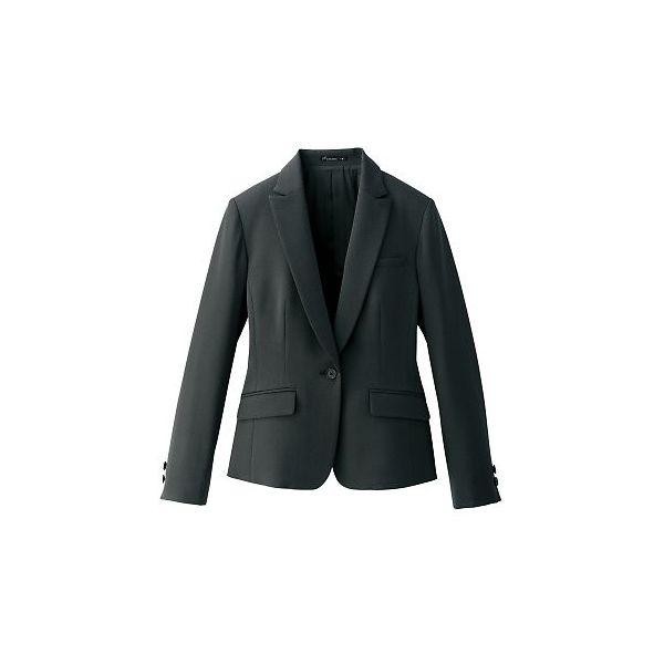 FJ0308L-2 5G レディスストレッチジャケット チャコールグレー 5G FJ0308L25G