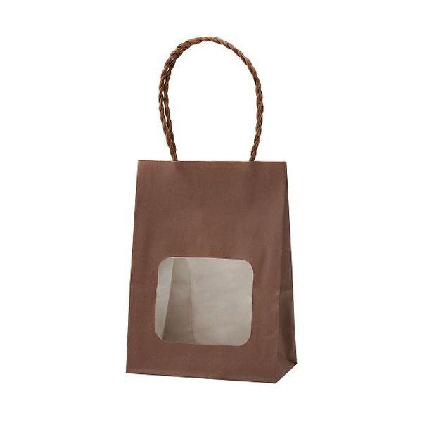 XZT65213 ウィンドウミニバッグ モカ 110×60×150mmの通販は