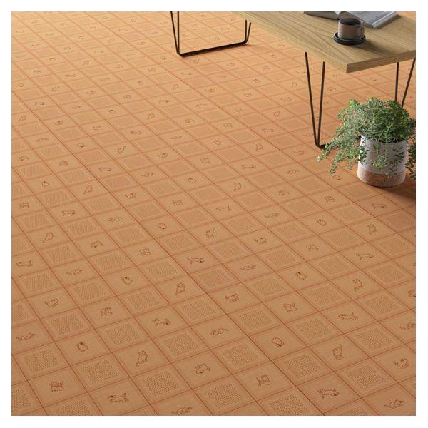 シンコール CES-5427-80-400 直送 代引不可 クッションフロア CES−5427 幅80cmタイプ イヌネコ 0543507 CES542780400