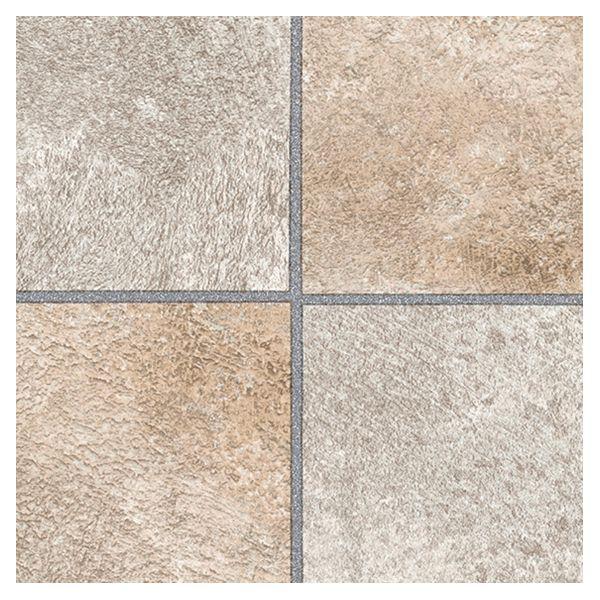 シンコール S-5512-60-500 直送 代引不可 クッションフロア S−5512 幅60cmタイプ セラミックタイルGY 0543673 S551260500