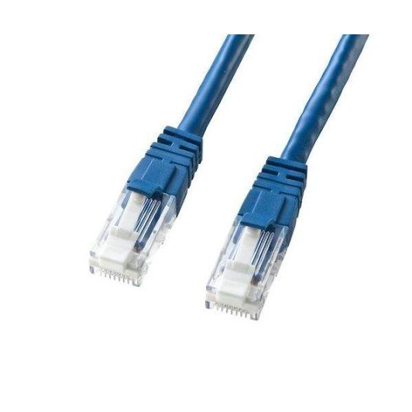 EA764BB-269A LANケーブル CAT6／つめ折れ防止／ブルー 20m EA764BB269A