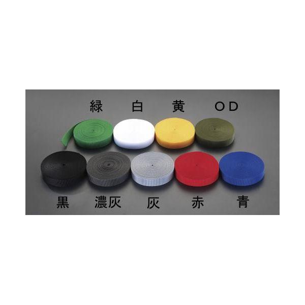 【個人宅配送不可】直送 代引不可 エスコ EA628PT-91  1．2ｘ30mm ｘ50ｍ ＰＰ製 平織ベルト 白 EA628PT91【キャンセル不可】