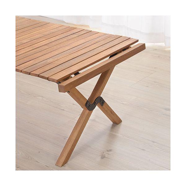 【個数：1個】RP-611 直送 代引不可 東谷 マシュー ロールトップテーブル ライトブラウン RP611 個数：1個】RP-611 直送 代引不可 東谷 マシュー ロールトップテーブル