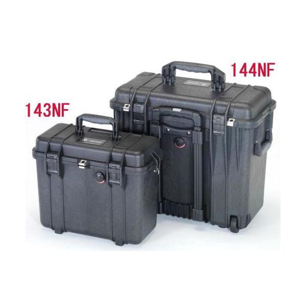 【個人宅配送不可】直送 代引不可 エスコ EA657-143NF  345ｘ147ｘ297mm /内寸防水ケース ウレタン無 黒 EA657143NF【キャンセル不可】
