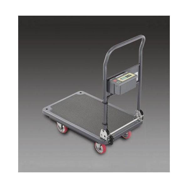【個人宅配送不可】直送 代引不可 エスコ EA715AG-12 200ｋｇ カート式 はかり EA715AG12【キャンセル不可】