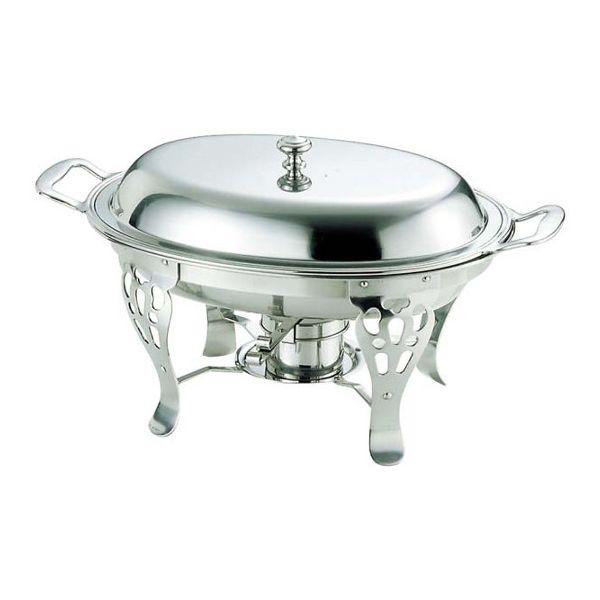 1488100 UK 18−8 共柄 小判チューフィングディッシュ用 蓋 20インチの通販は 18,070円