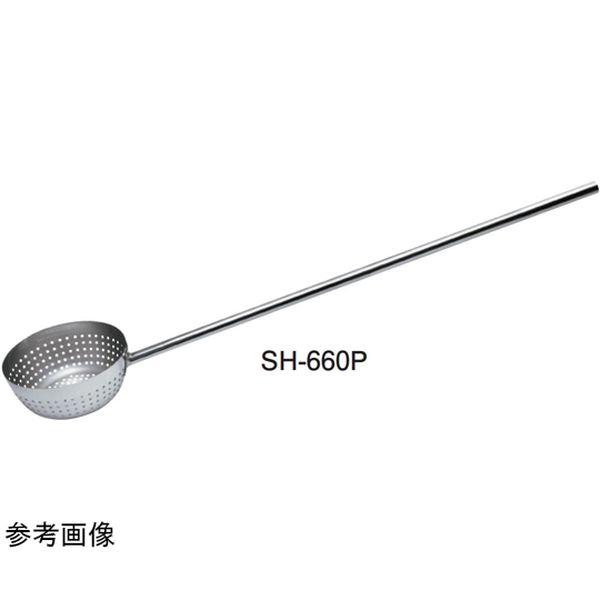 SH-660P 18−8共柄穴明ひしゃく ハンドル全周溶接 柄長1000mm 3．5L SH660Pの通販は