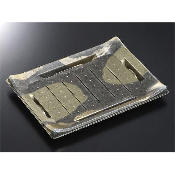 138727 刺身・鮮魚容器 CT波ね皿 24−18 壮月BK−BK身 400枚の通販は 15,354円