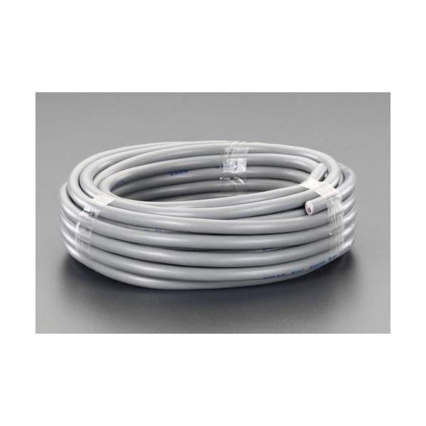 【個人宅配送不可】エスコ EA940AG-6 直送 代引不可・他メーカー同梱不可 300Ｖ/15Ａ 20ｍ ビニールキャプタイヤケーブル 黒 EA940AG6【キャンセル不可】