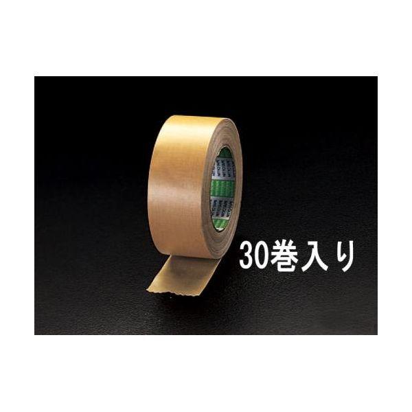 【個人宅配送不可】直送 代引不可 エスコ EA944NC-30 50mm ｘ25ｍ布粘着テープ 30巻 EA944NC30【キャンセル不可】