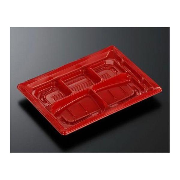 342915 弁当容器 CTいろは 23−17I 赤−BK 身 800枚の通販は