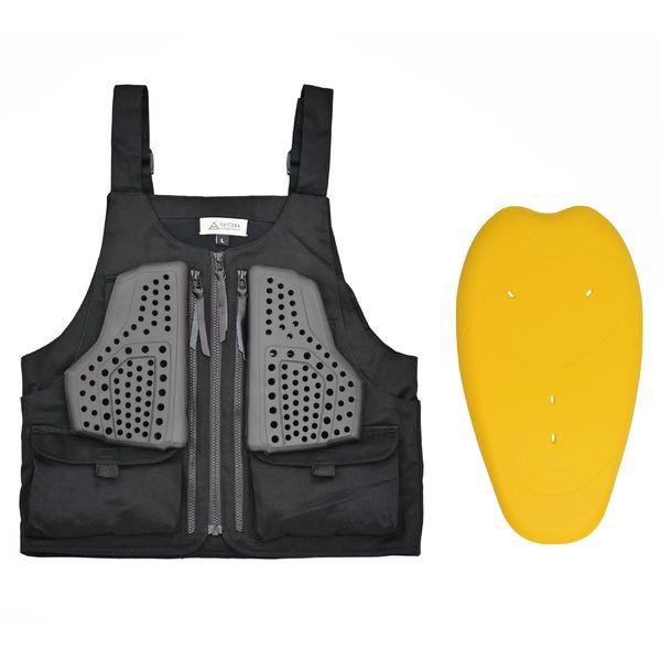 デイトナ DAYTONA 37036 OS−001 VEST PRTツキ BK ／ L