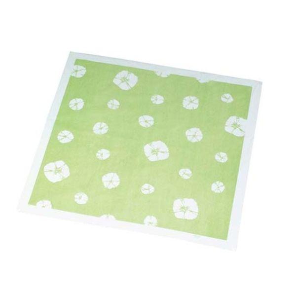 2859910 風呂敷 200枚入 絞柄 グリーン 660×660の通販は