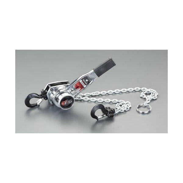 エスコ EA988AG-0.5 直送 代引不可・他メーカー同梱不可 0．5Ｔｏｎｘ1．5ｍスーパーレバー EA988AG0.5