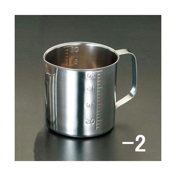 エスコ EA991KS-4 5000ｃｃ ステンレス製 計量カップ EA991KS4【キャンセル不可】