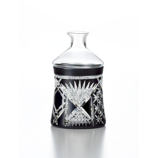 東洋佐々木ガラス LSB62610SBK-C639 八千代切子 徳利 飛亀甲柄 LSB62610SBKC639