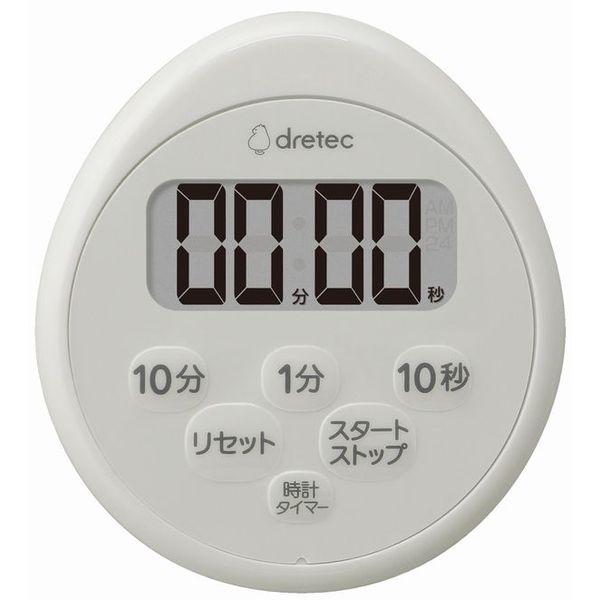 ドリテック（DRETEC） T-611LG 時計付防水タイマー ライトグレー T611LG