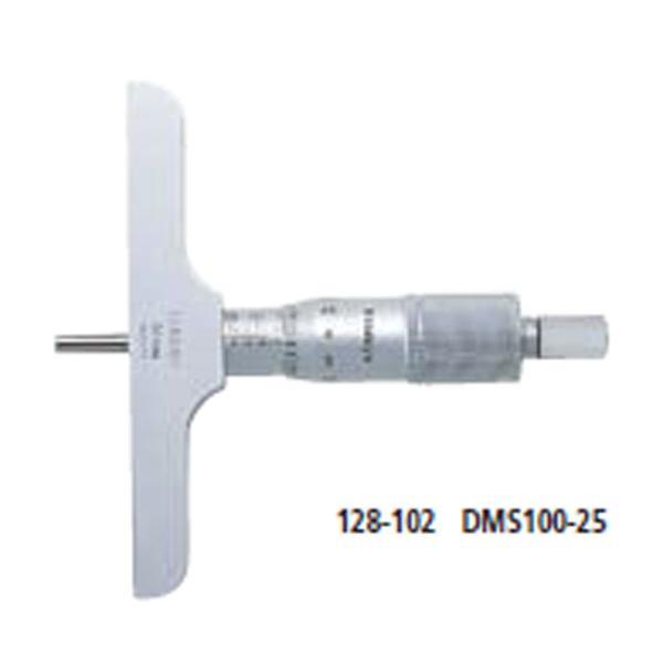 ミツトヨ Mitutoyo DMS100-25 デプスマイクロ 128-102 DMS10025の通販は