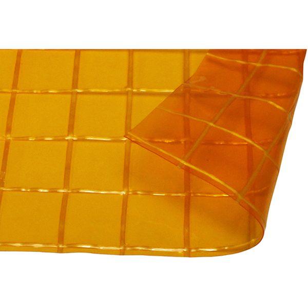 HE-2500FYW-01 ビニールカーテン 厚み0．25×幅2000×高さ1000 黄色／糸入り／防炎・防虫 HE2500FYW01の通販は 17,428円