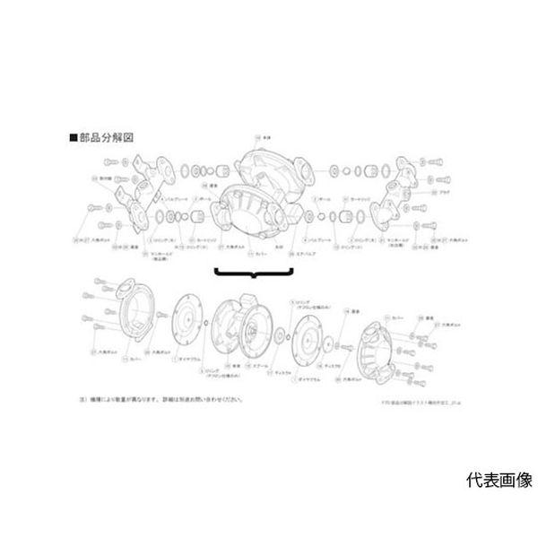 TD2/25STPKS ダイヤフラムポンプTD2−25ST用メンテナンスパーツ パッキンセットの通販は