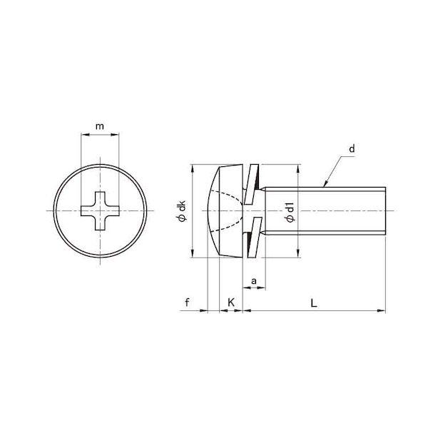 【個人宅配送不可】【個数：5000個】ＳＵＮＣＯ 4525824001560 【5000個入】 直送 代引不可 クロメ−ト ＋ バインドP＝2 2 X 6