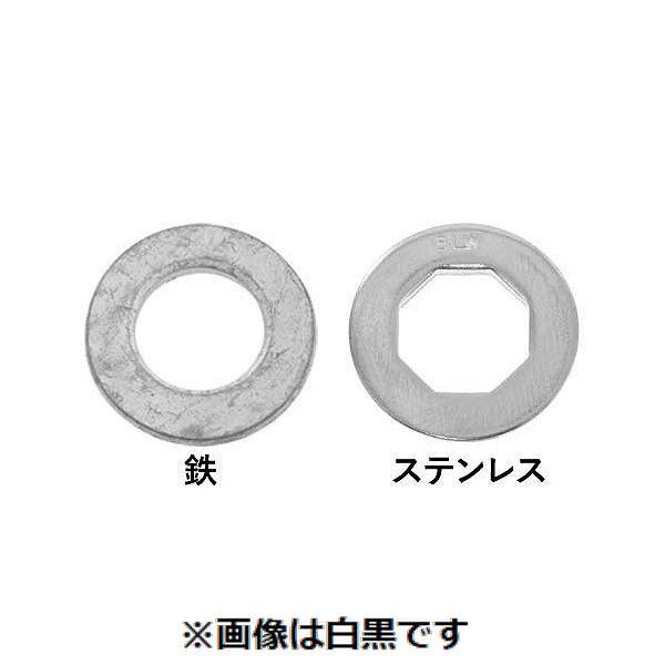 【個人宅配送不可】ＳＵＮＣＯ 4525824361275 【1000個入】 直送 代引不可 BK ステンレス エイトロックワッシャー 8．4X17X1．5