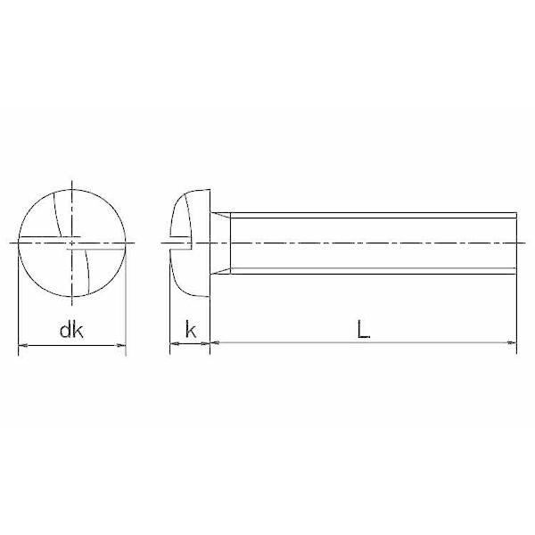 【個人宅配送不可】【個数：100個】ＳＵＮＣＯ 4525824386049 【100個入】 直送 代引不可 ステン ワンサイド・ナベ小ネジ D＝10．5 6 X 8