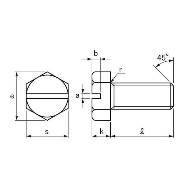 【個人宅配送不可】【個数：1000個】ＳＵＮＣＯ 4525824471974 【1000個入】 直送 代引不可 GB ステン − 六角ボルト 全ネジ 4 X 20