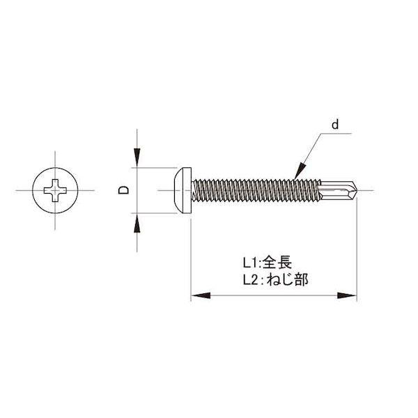 【個人宅配送不可】【個数：1000個】ＳＵＮＣＯ 4525824606208 【1000個入】 直送 代引不可 SUS410ダンバ ナベ 4 X 19_1