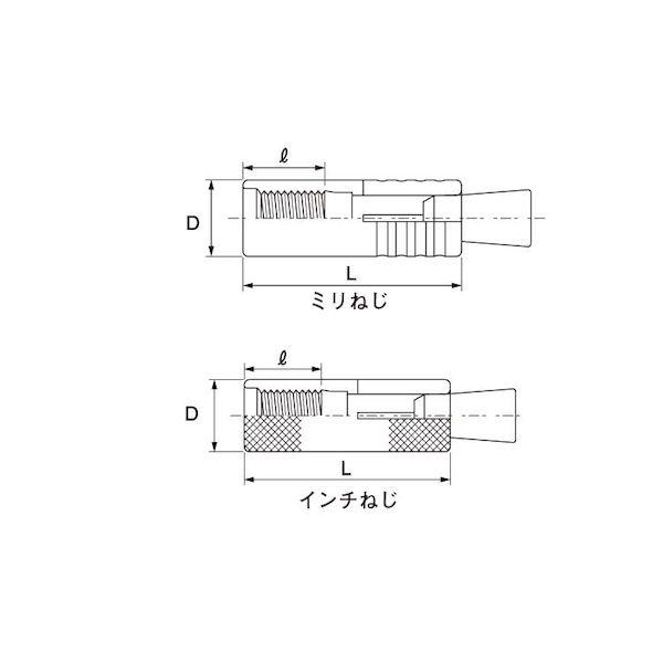 【個人宅配送不可】ＳＵＮＣＯ 4525824709565 【100個入】 直送 代引不可 SUS316 グリップアンカー 316SGA−10M