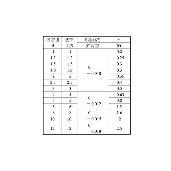 【個人宅配送不可】【個数：100個】ＳＵＮＣＯ 4525824908357 【100個入】 直送 代引不可 SUS 平行ピン B種 6 X 18