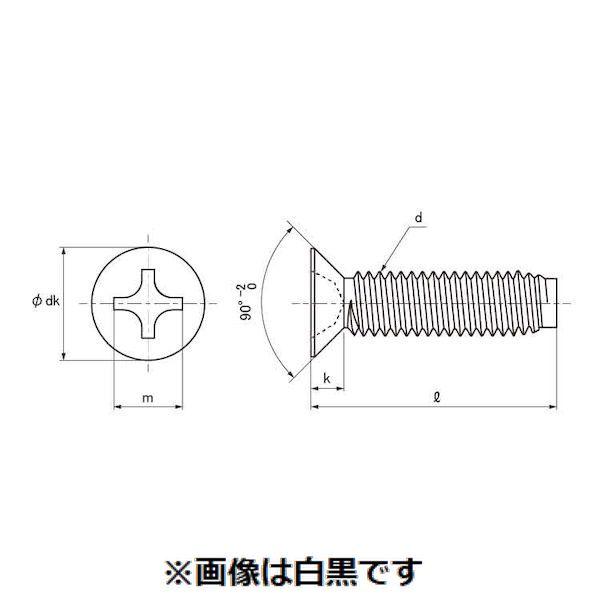 【個人宅配送不可】【個数：1000個】ＳＵＮＣＯ 4525824959267 【1000個入】 直送 代引不可 BK ステン ＋ C0サラ D＝7 小頭 4 X 16